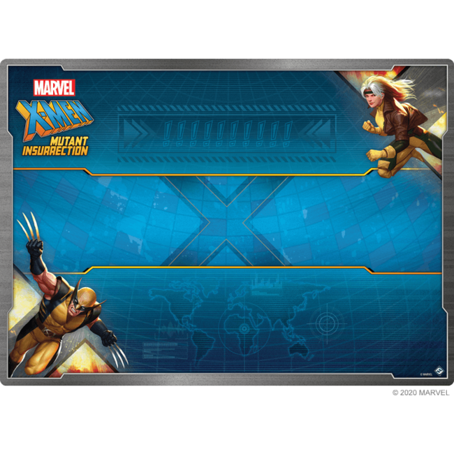 Marvel X-Men: Mutant Insurrection Game Mat