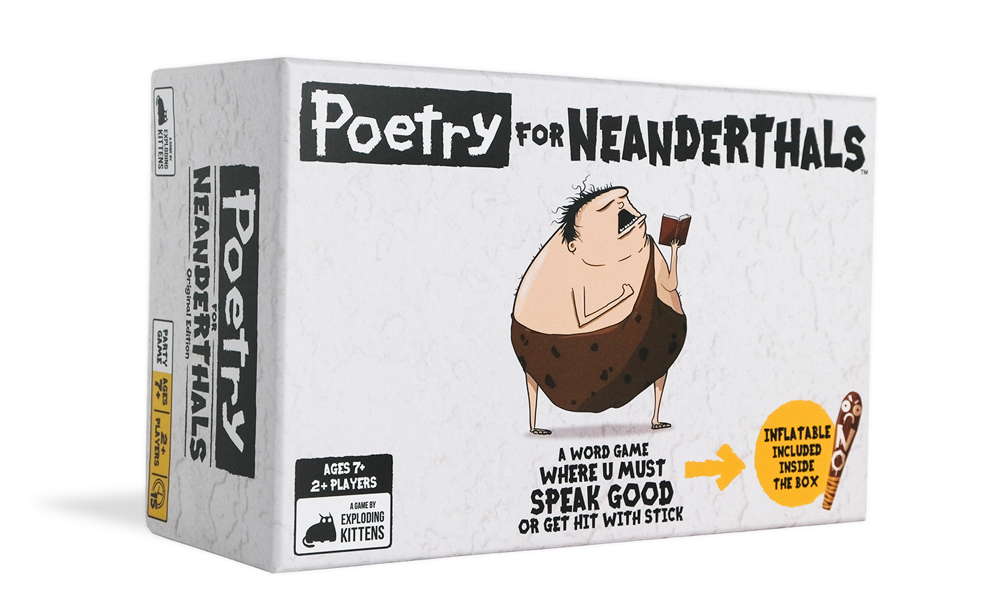 Poetry For Neanderthals Word Game, Ages 7+