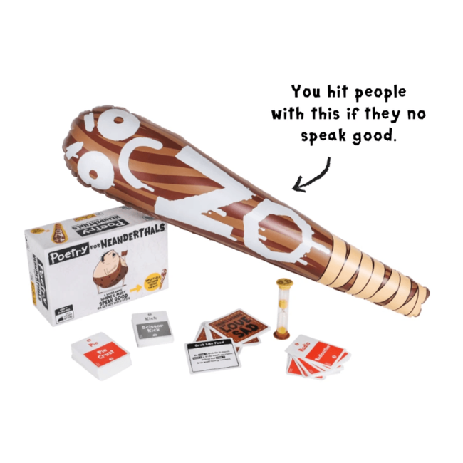 Poetry for Neanderthals