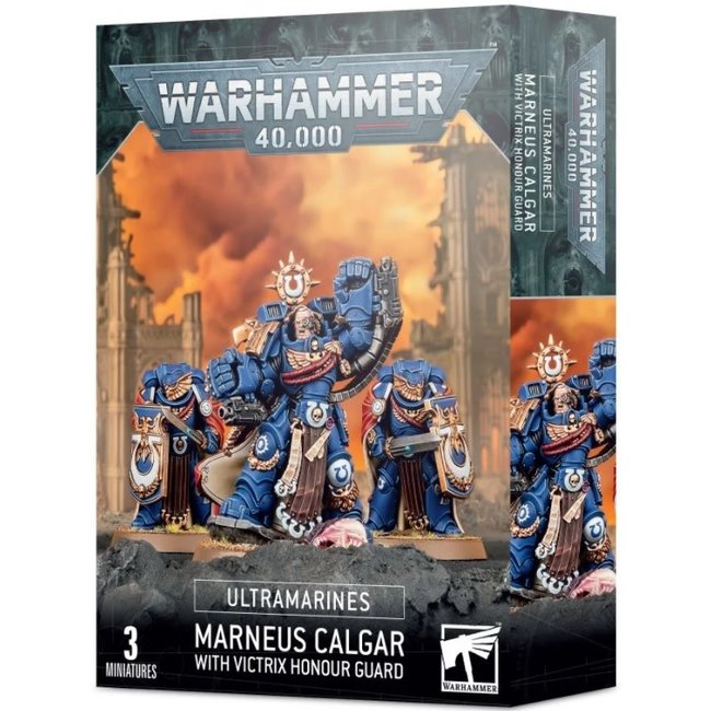 Ultramarines: Marneus Calgar with Victrix Honour Guard