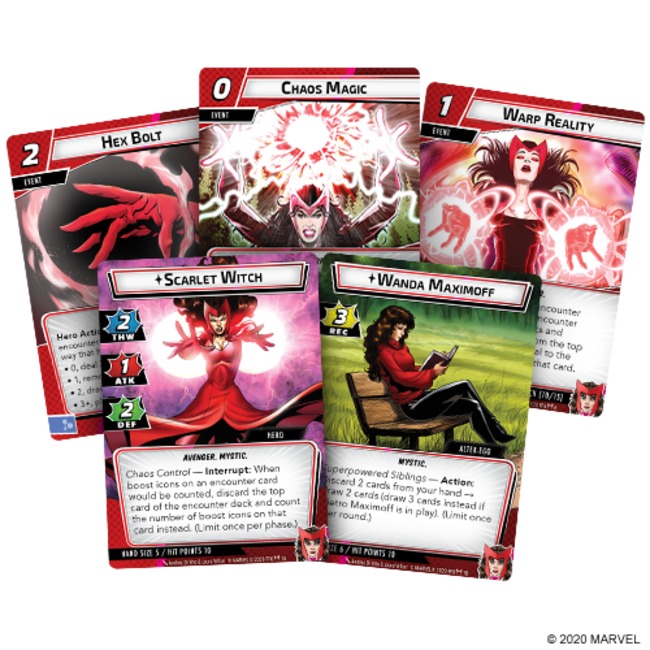 Marvel Champions: Scarlet Witch Hero Pack