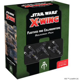 Atomic Mass Games Star Wars X-Wing 2E: Fugitives and Collaborators Squadron