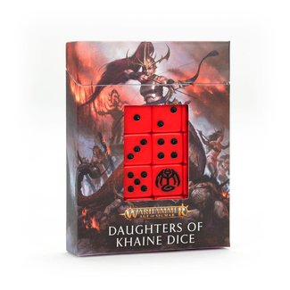 Warhammer Age of Sigmar Daughters of Khaine: Dice Set*