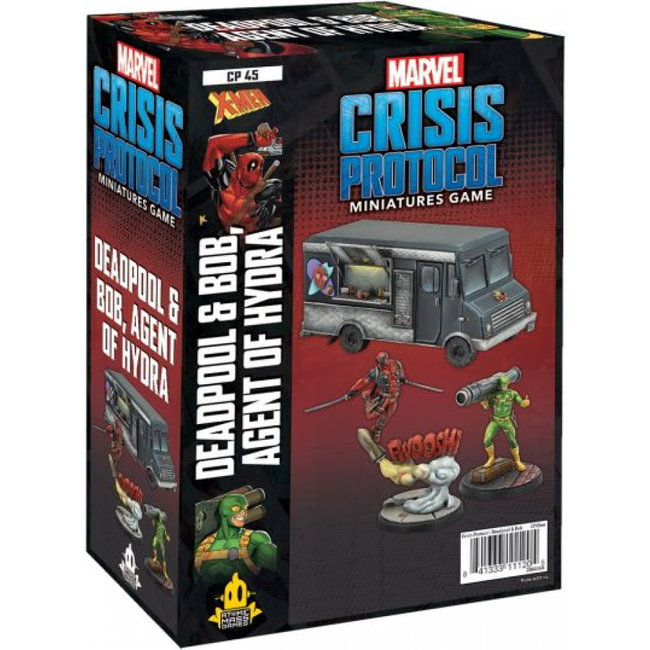 Atomic Mass Games Marvel Crisis Protocol: Deadpool & Bob, Agent of Hydra