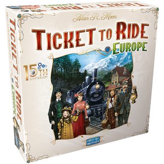 Days of Wonder Ticket to Ride Europe 15th Anniversary