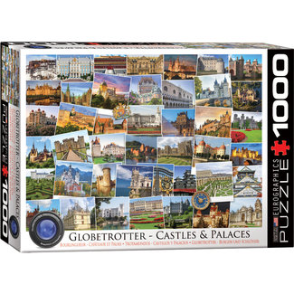 Eurographics Puzzles Castles and Palaces Globetrotter 1000 pc Puzzle
