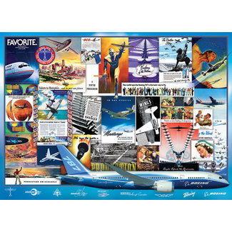 Eurographics Puzzles Boeing Advertising Collection 1000 pc Puzzle