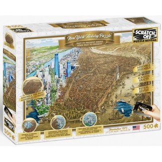 4Dpuzz History New York 500 pc - Scratch Off Puzzle