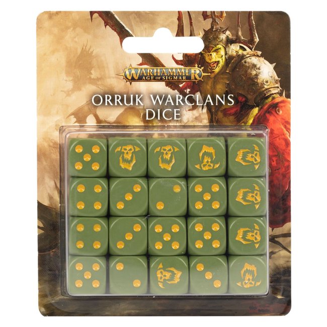 Orruk Warclans: Dice