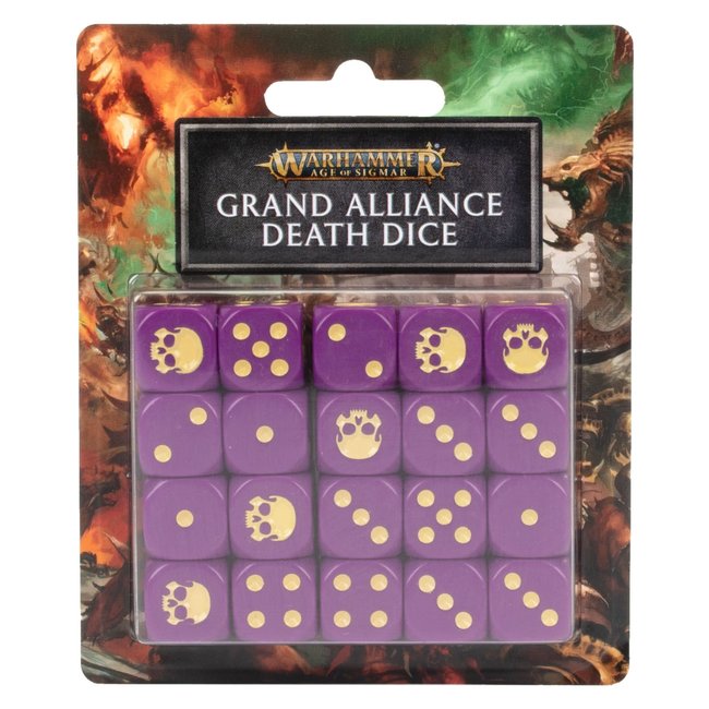 Grand Alliance Death: Dice Set