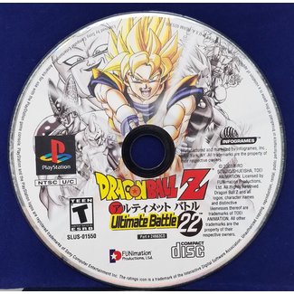 Dragon Ball Z: Ultimate Battle 22 (Playstation 1, DISC ONLY)