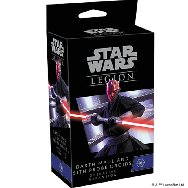 Star Wars Legion: Darth Maul and Sith Probe Droid Operative