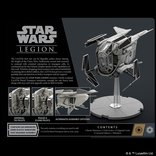 *Star Wars: Legion - LAAT-Le Patrol Transport Unit