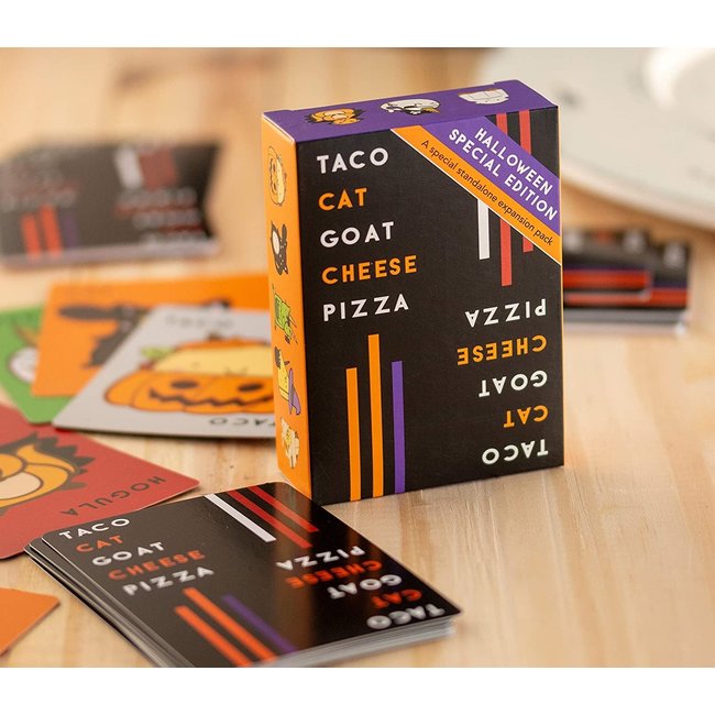 Taco Cat Goat Cheese Pizza Halloween Edition