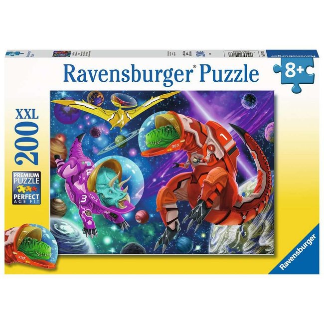 200 pc Space Dinosaurs Puzzle