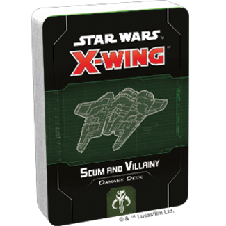 Atomic Mass Games Star Wars X-Wing 2E: Scum and Villainy Damage Deck