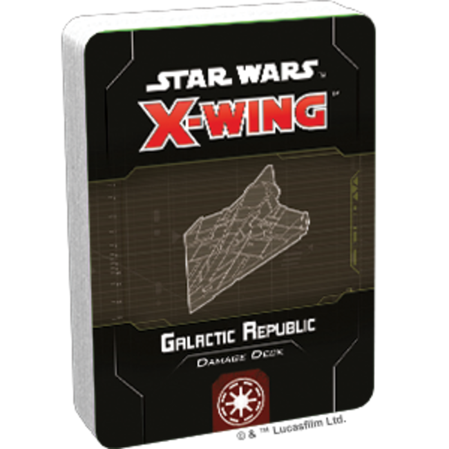 Star Wars X-Wing 2E: Galactic Republic Damage Deck