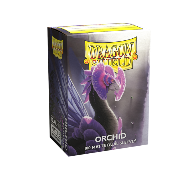 Dragon Shield - Dual Matte Orchid Sleeves 100 ct