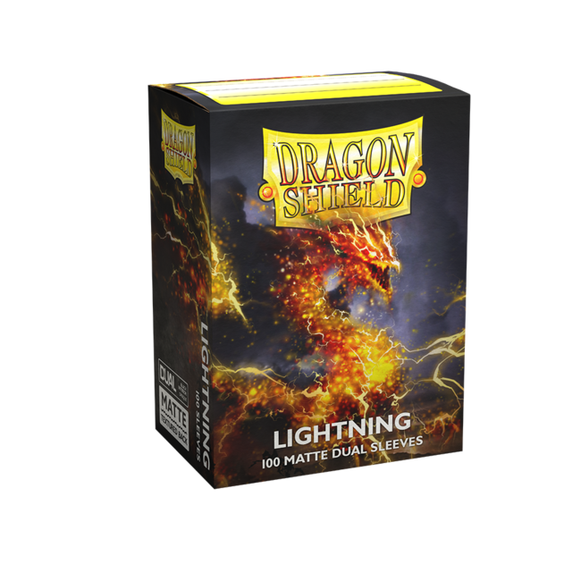 Dual Matte Lightning 100 ct - Dragon Shield