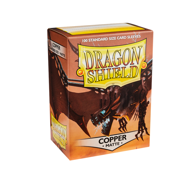 Dragon Shield - Copper Standard Matte Sleeves 100 ct