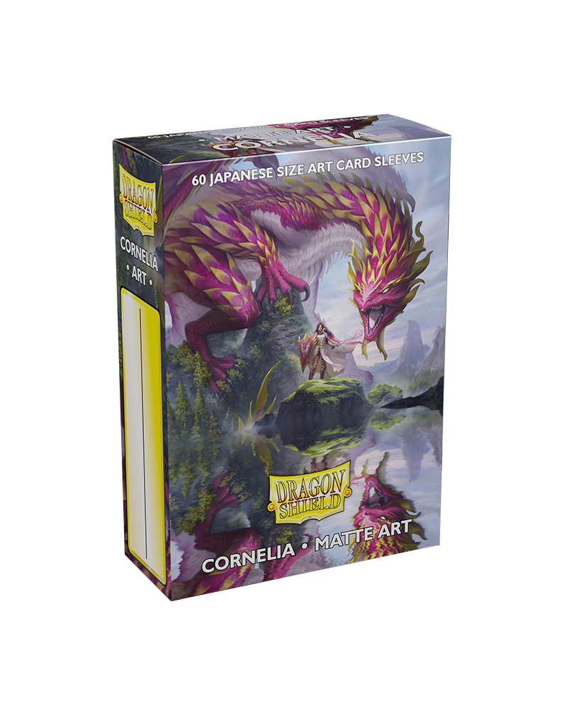 60 Pezzi Dragon Shield At-12606 Bustine Japanese Matte Art Cornelia Colore