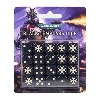 Warhammer 40,000 Black Templars Dice Set