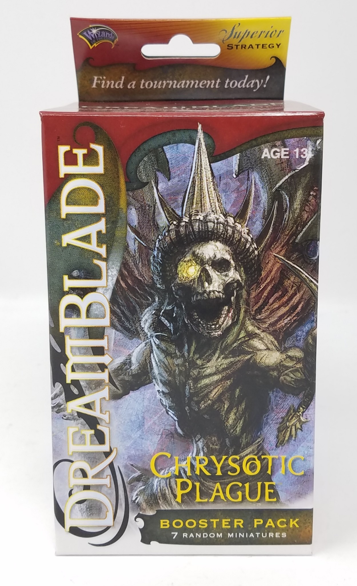 Dreamblade Chrysotic Plague Booster Box Sealed Miniatures Game Collectible WotC 