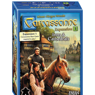 Z-Man Games Carcassonne Exp.1: Inns & Cathedrals New Edit.