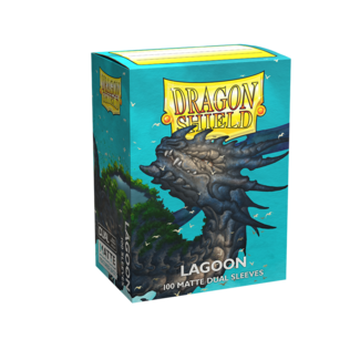 Dragon Shield Lagoon Standard Matte Sleeves 100 ct - Dragon Shield