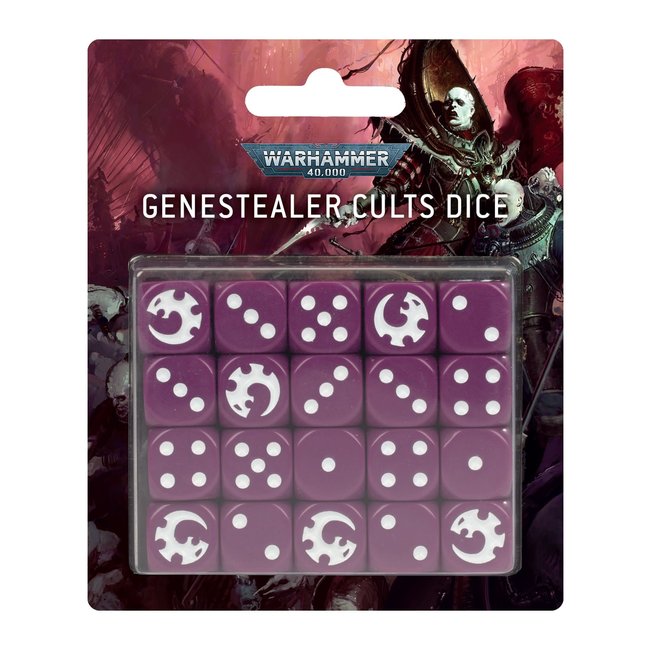 Warhammer 40000: Genestealer Cults Dice