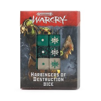 Warhammer Age of Sigmar Warcry: Harbingers of Destruction Dice