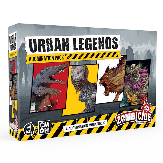 Zombicide: Urban Legends Abominations Pack