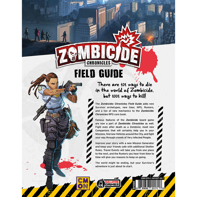Zombicide Chronicles RPG Field Guide