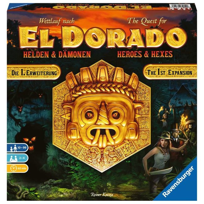 The Quest for El Dorado: Heroes & Hexes Expansion (SPECIAL REQUEST)