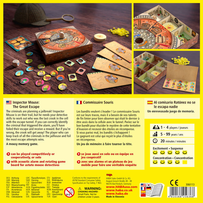 Inspector Mouse Great Escape