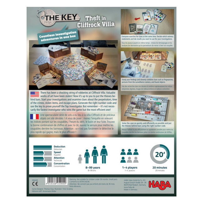 The Key - Theft Clifrock Villa