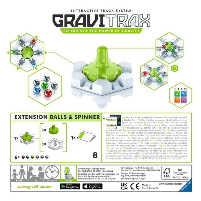GraviTrax: Balls & Spinner