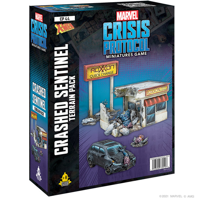 Marvel Crisis Protocol: Crashed Sentinel Terrain Expansion