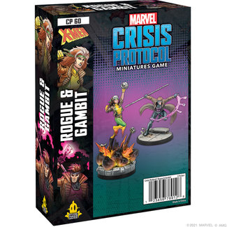 Atomic Mass Games Marvel Crisis Protocol: Rogue & Gambit