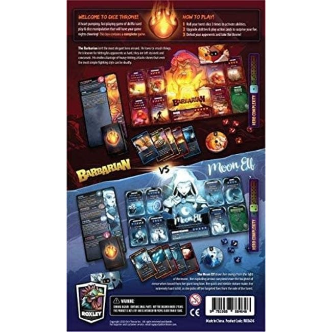 Dice Throne: Season 1 Rerolled - Box 1 - Barbarian vs. Moon Elf