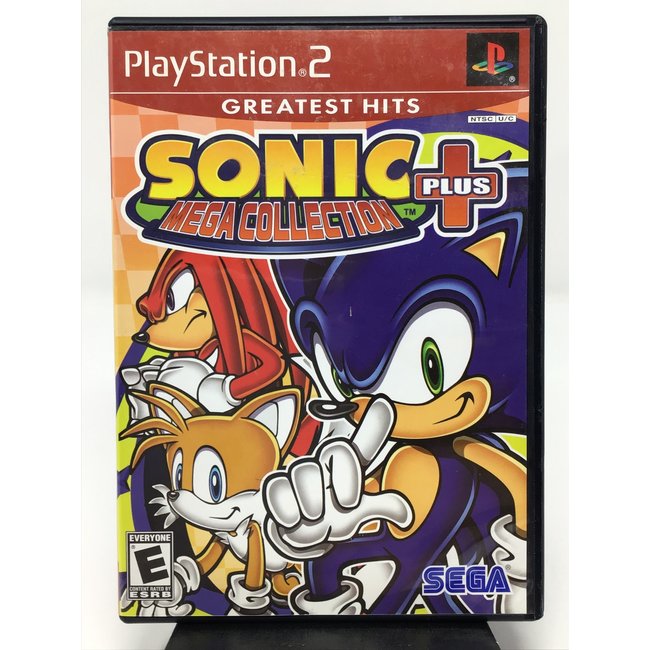 Sonic Mega Collection Plus (PS2 Greatest Hits w/ MANUAL)