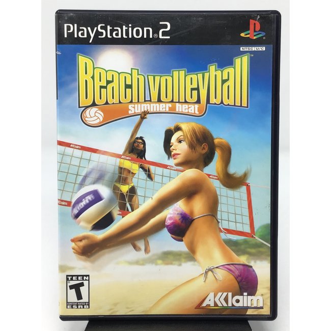 Summer Heat Beach Volleyball (PS2 w/ MANUAL)