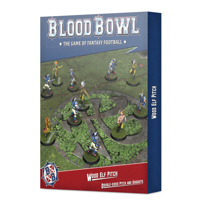 Blood Bowl: Wood Elf Pitch & Dugouts