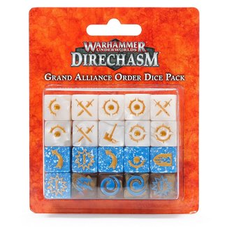 Games Workshop Warhammer Underworlds: Grand Alliance Order Dice Pack