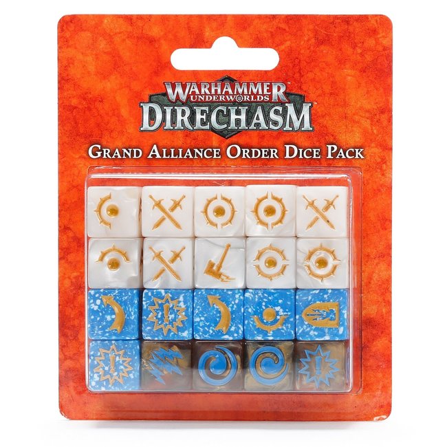 Warhammer Underworlds: Grand Alliance Order Dice Pack