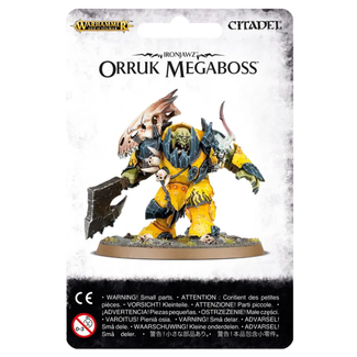 Warhammer Age of Sigmar Orruk Warclans:  Ironjawz Orruk Megaboss