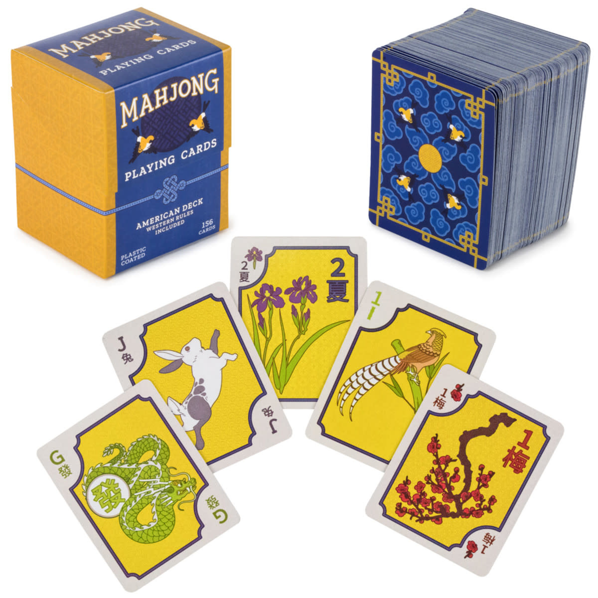 American Mahjong Playing Cards Cape Fear Games
