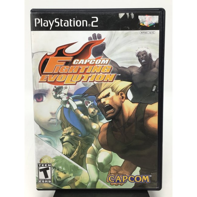 Capcom Fighting Evolution (PS2 w/ MANUAL)