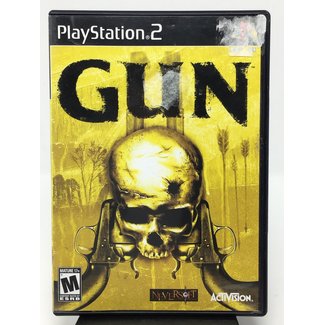 Gun (PS2 w/ MANUAL)