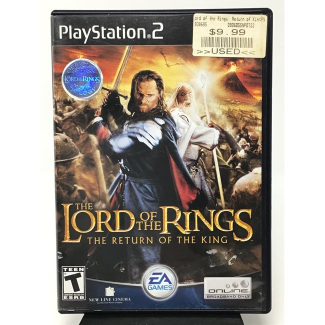 Lord of the Rings: The Return of the King (PS2 w/ MANUAL)